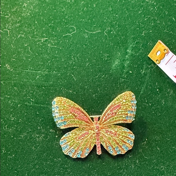 Monet colorful Butterfly Brooch - Picture 5 of 5